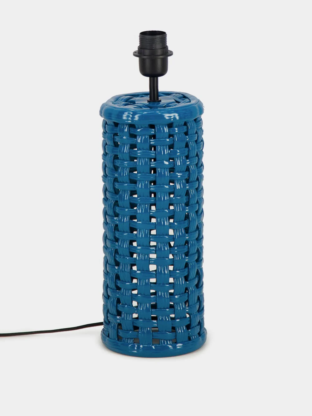 Cesta Blue Ceramic Lamp Base - Image 2