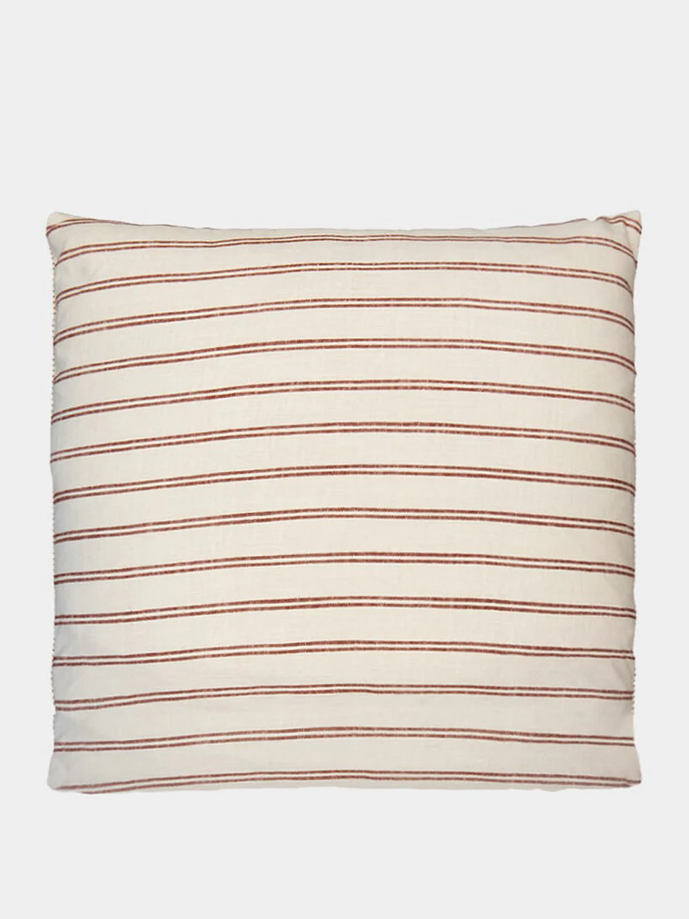 Handmade Carlota Bordeaux Cotton and Linen Cushion - Image 2