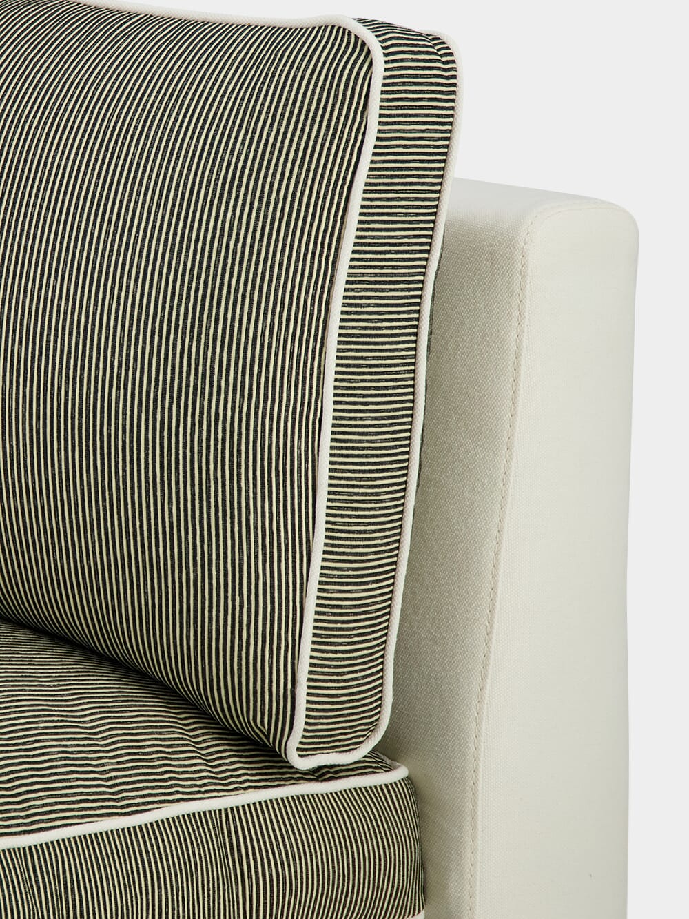 Dinis Ivory Linen Left Arm Module Sofa - Image 8