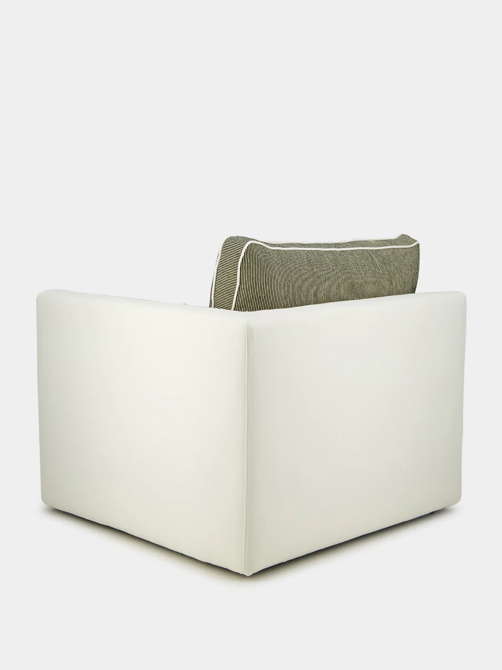Dinis Ivory Linen Right Arm Module Sofa - Image 3
