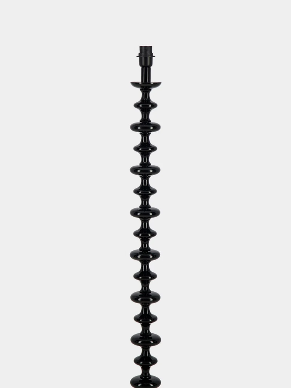 Freixo Black Wood Floor Lamp Base - Image 3