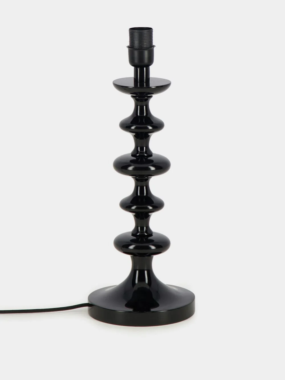 Freixo Black Wood Lamp Base - Image 3