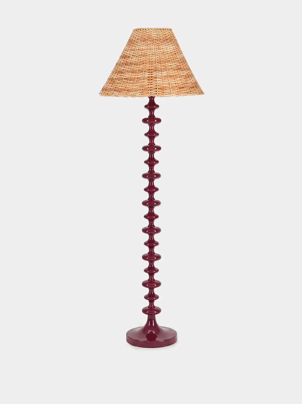 Freixo Bordeaux Wood Floor Lamp Base
