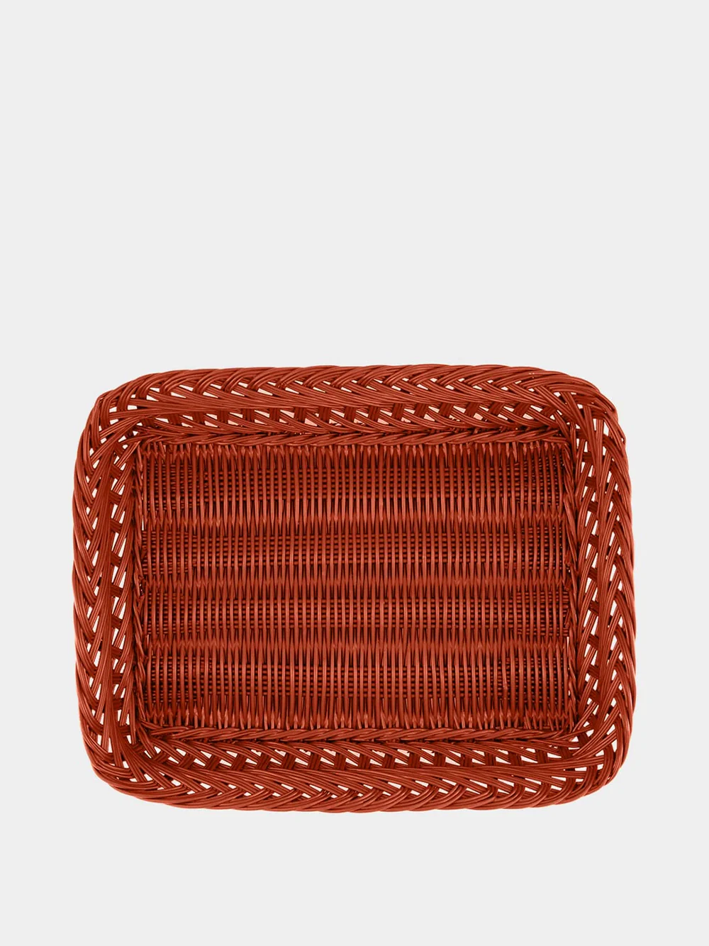 Handmade Vitória Brick Wicker Medium Tray - Image 2