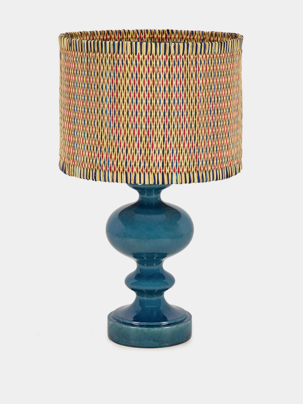 Cardosas Blue Ceramic Lamp Base