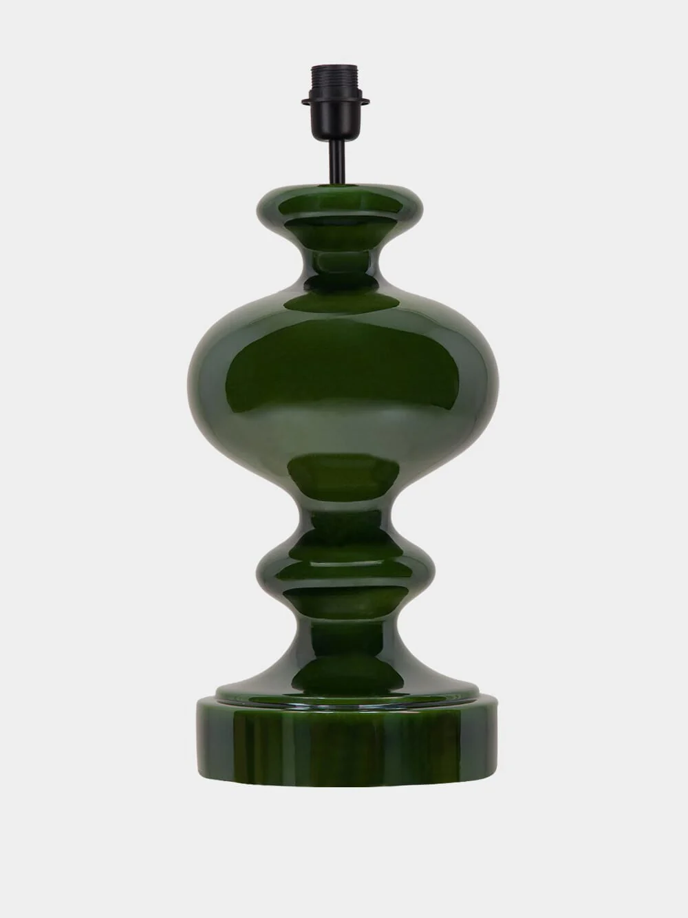 Cardosas Green Ceramic Lamp Base - Image 2