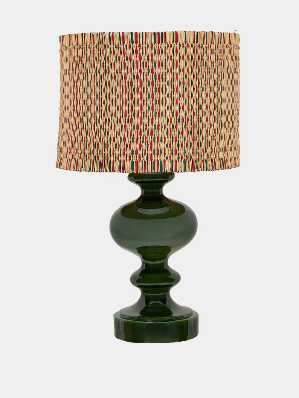 Cardosas Green Ceramic Lamp Base - Image 3
