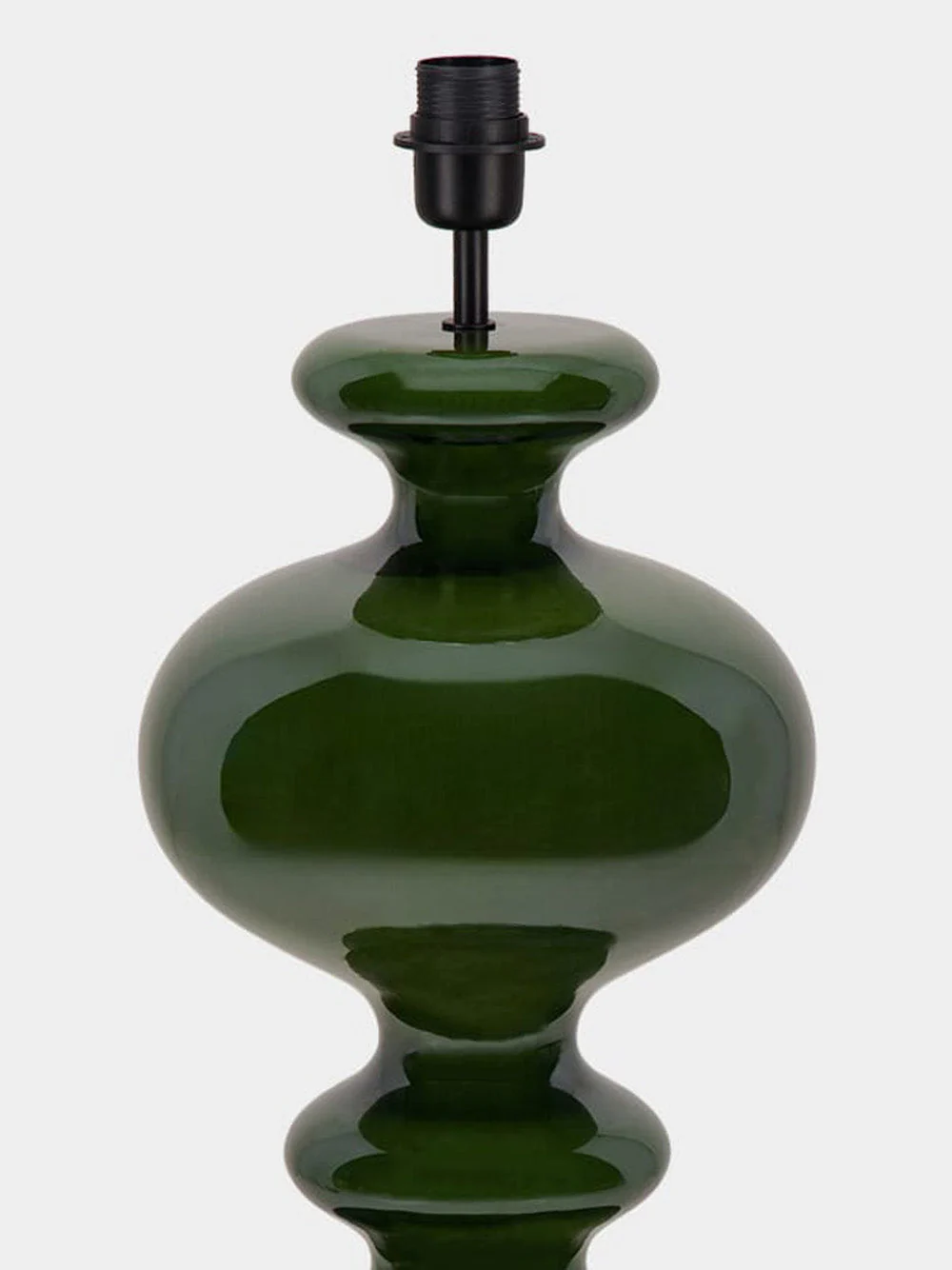 Cardosas Green Ceramic Lamp Base - Image 4