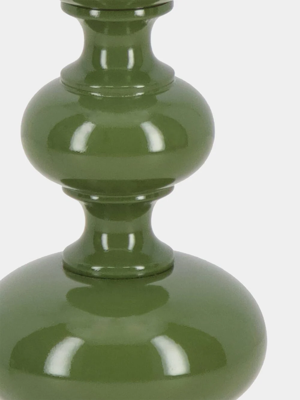 Foz Green Wood Lamp Base - Image 5