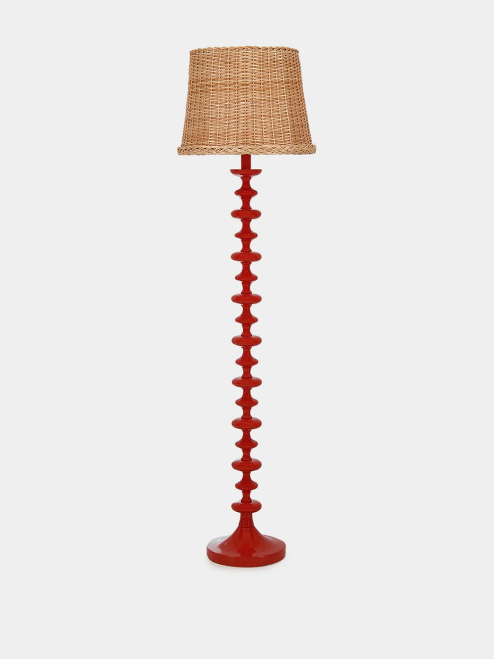 Freixo Brick Wood Floor Lamp Base