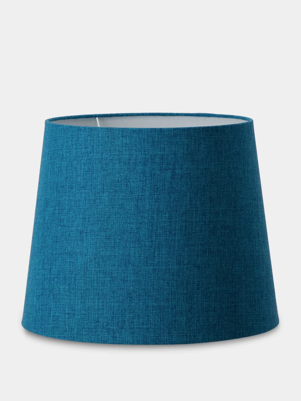 Luso Blue Linen Large Lampshade