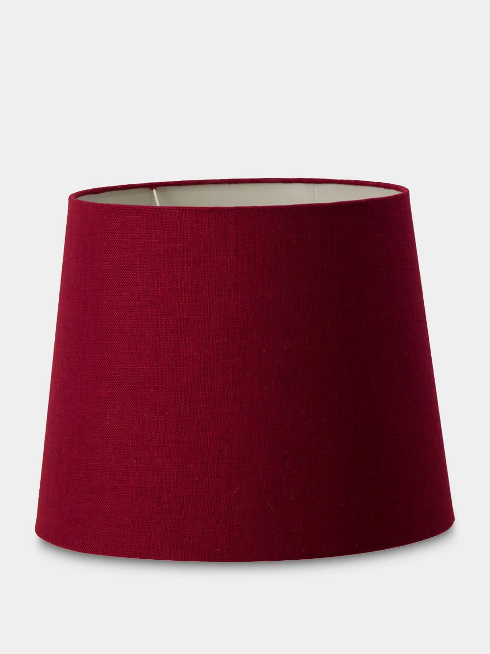Luso Bordeaux Linen Large Lampshade