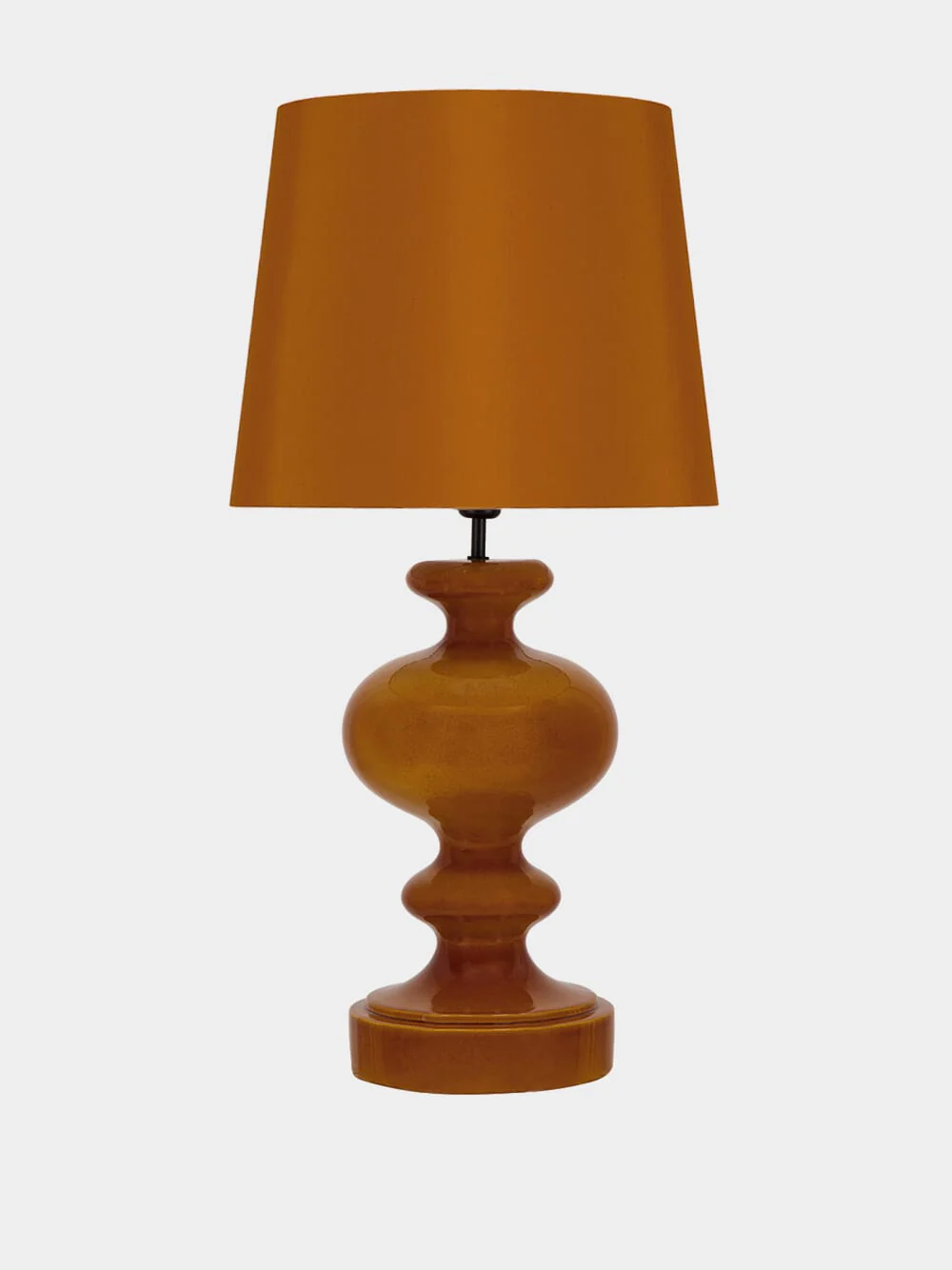 Luso Camel Silk Large Lampshade - Image 2
