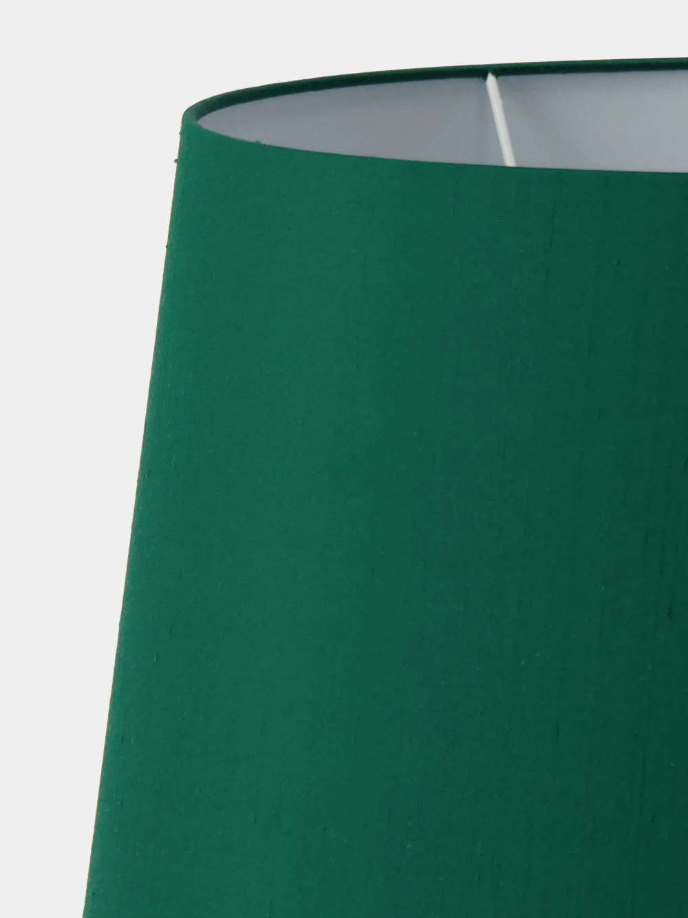 Luso Green Silk Large Lampshade - Image 2