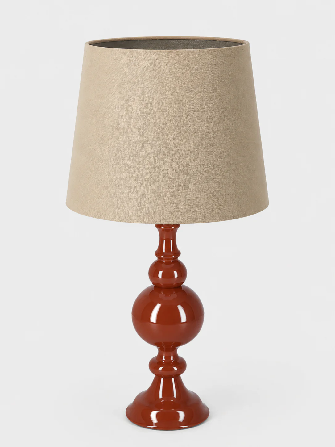 Luso Natural Linen Large Lampshade - Image 2