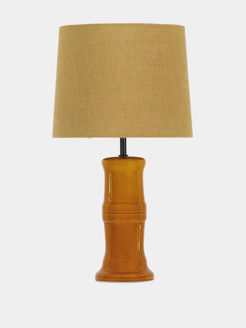 Luso Camel Linen Small Lampshade - Image 2