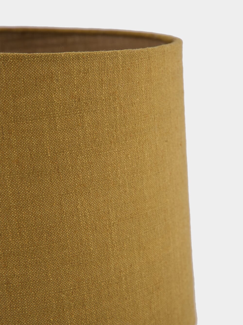 Luso Camel Linen Small Lampshade - Image 3