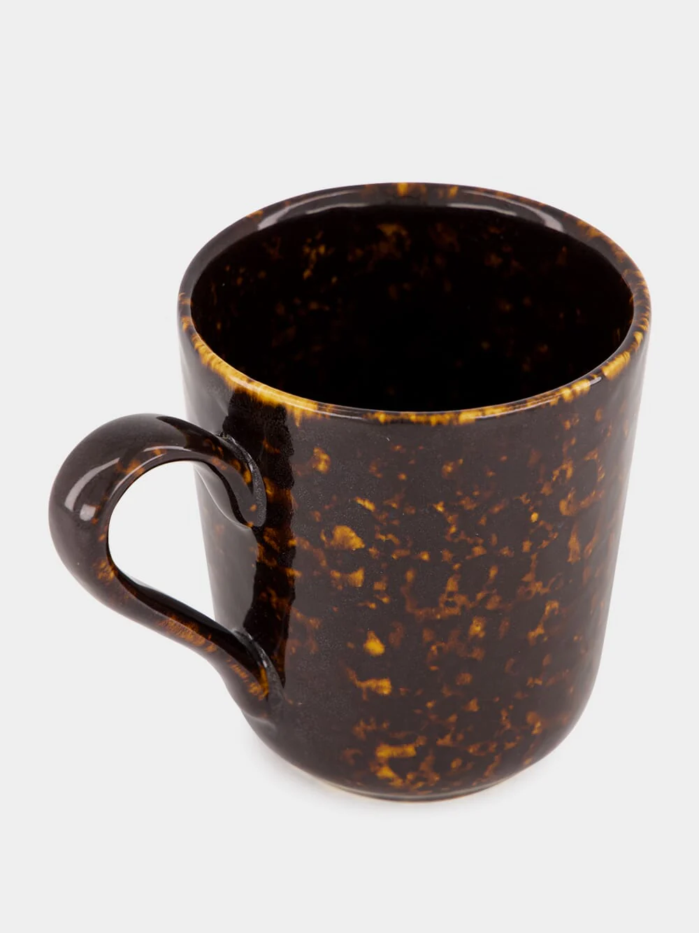 Tartaruga Brown Ceramic Mug - Image 3