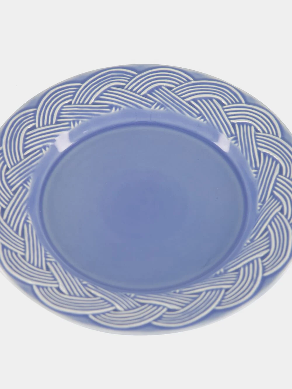 Vime Blue Ceramic Dessert Plate - Image 5