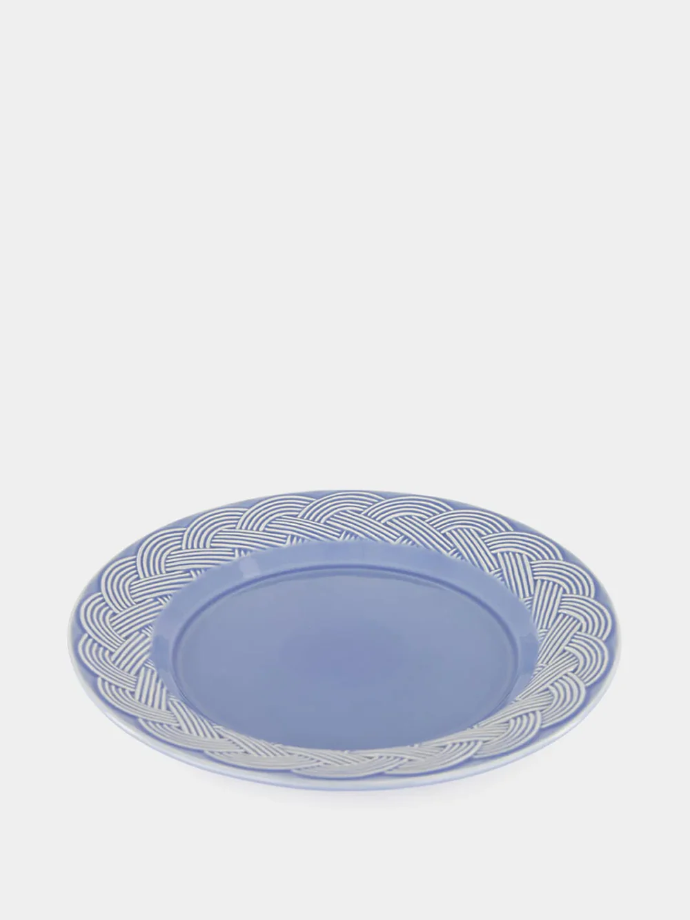 Vime Blue Ceramic Dinner Plate - Image 3