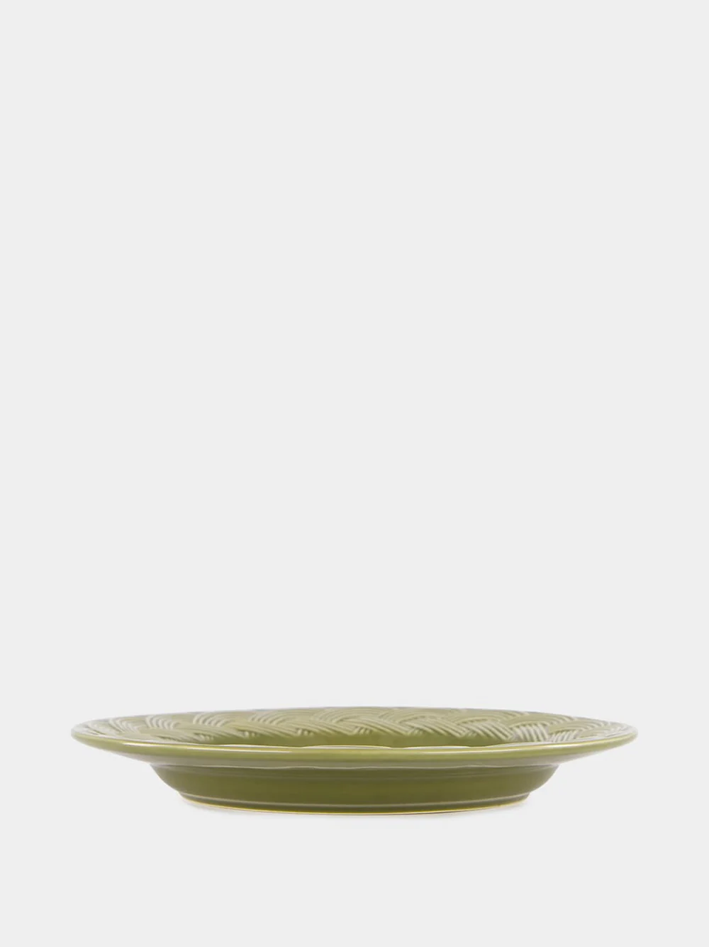 Vime Green Ceramic Dinner Plate - Image 3