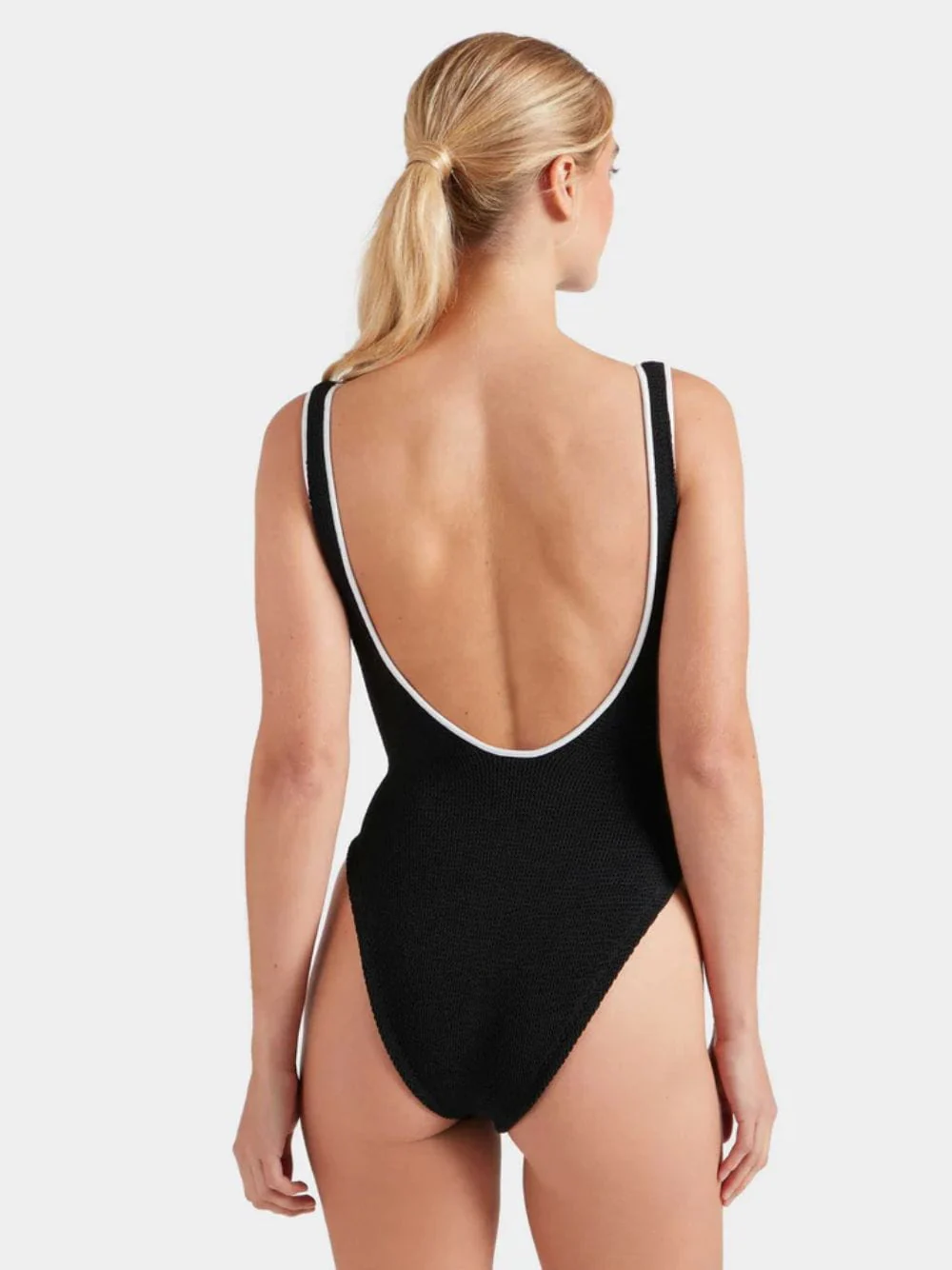 Black and White Faye Swimsuit - Image 4
