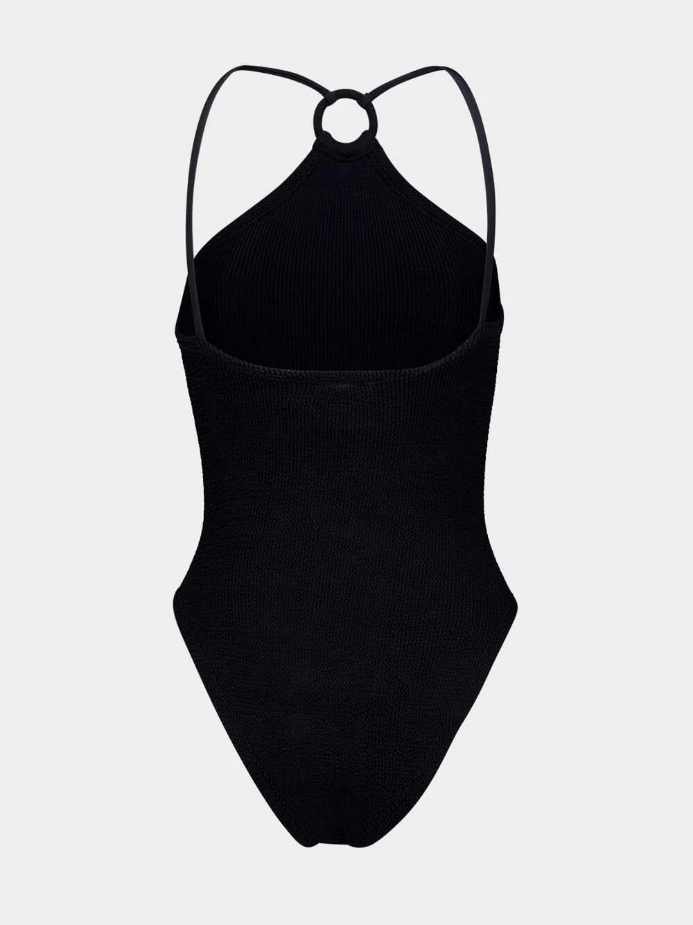 Black Jasmine Swim With Tonal Hoop - Image 4