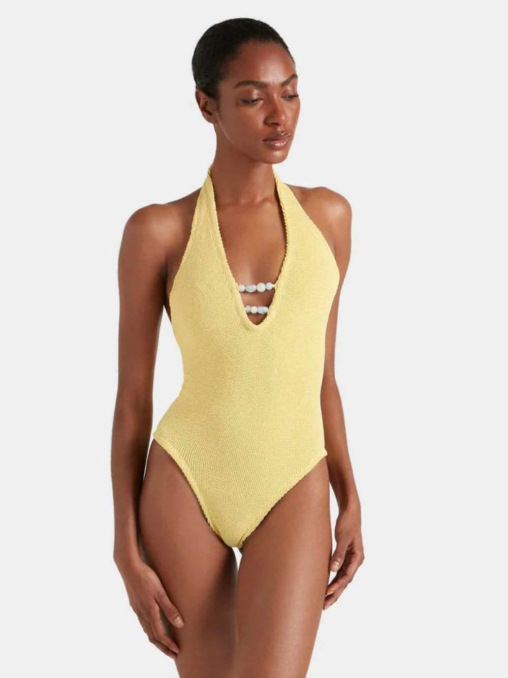 Butter Adriana Beaded Swimsuit
