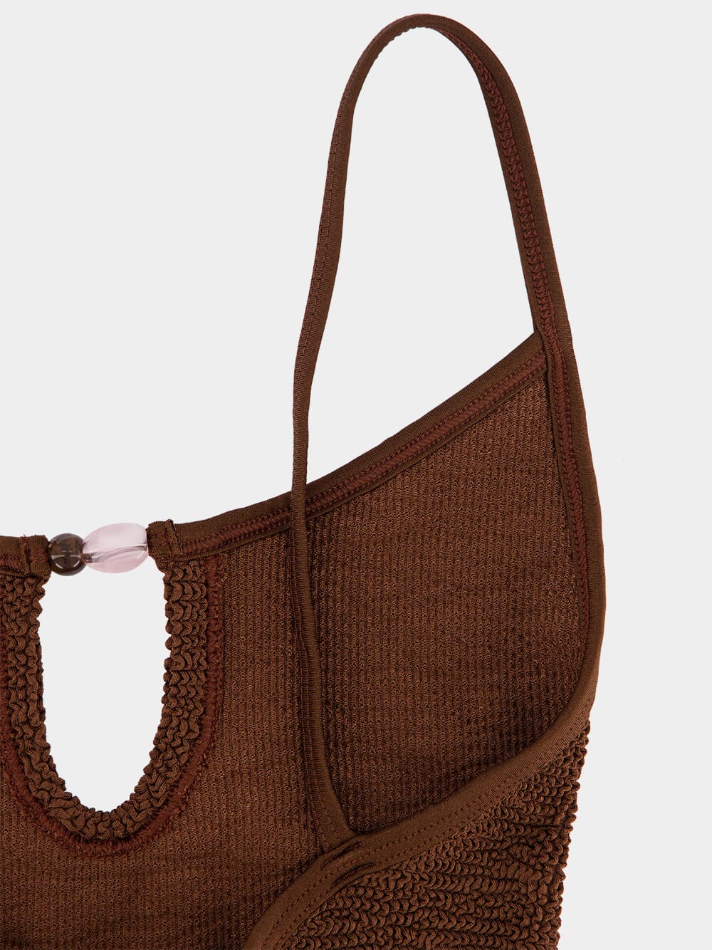 Metallic Chocolate Mia Beaded Swim - Image 6