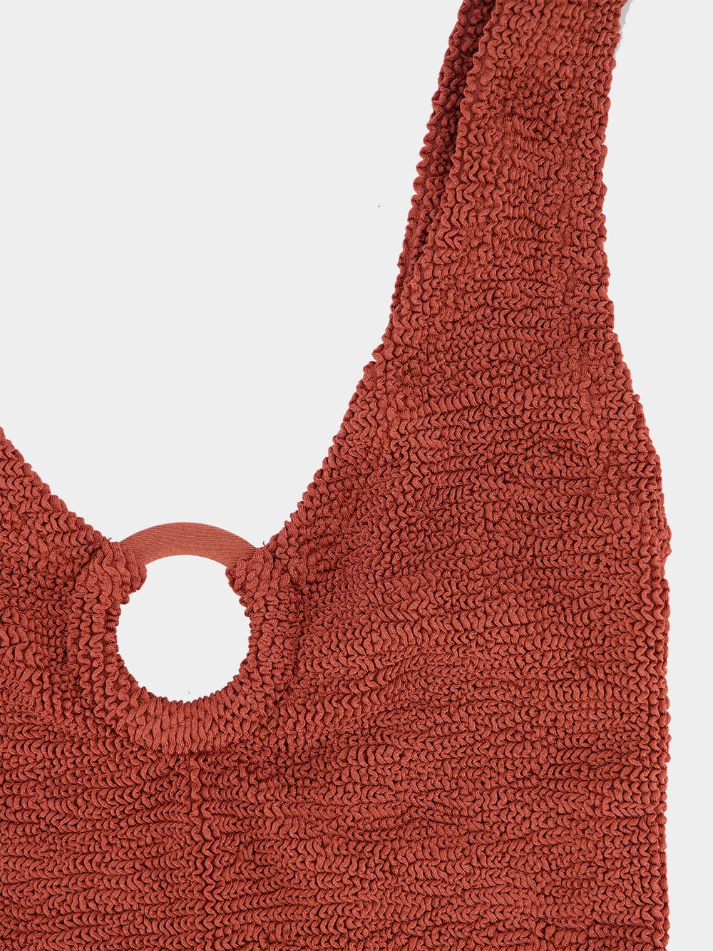 Metallic Rosewood Celine Swimsuit - Image 3