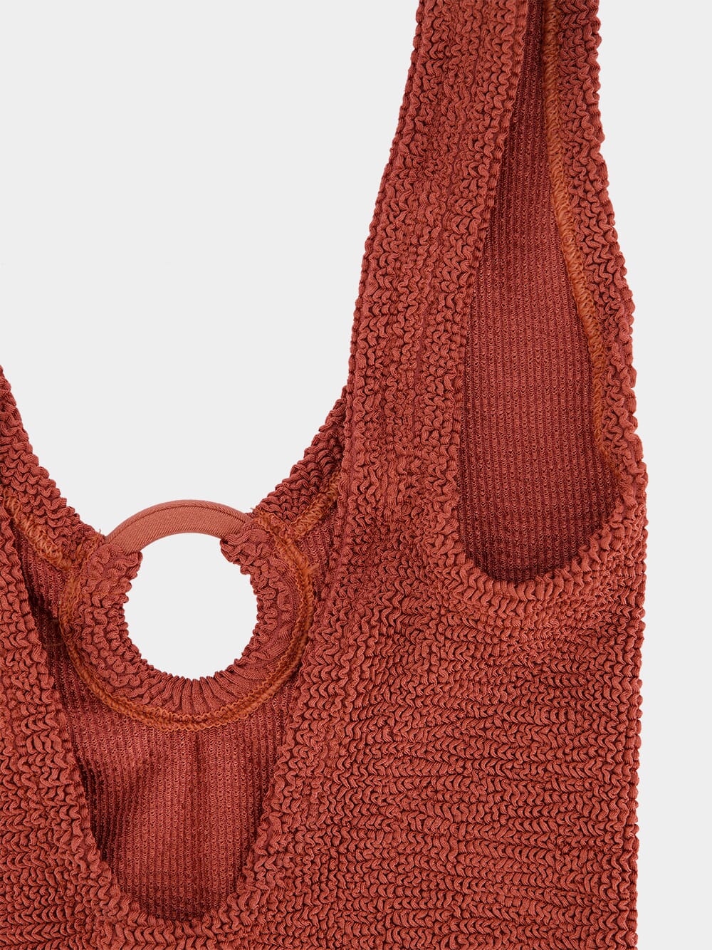 Metallic Rosewood Celine Swimsuit - Image 4
