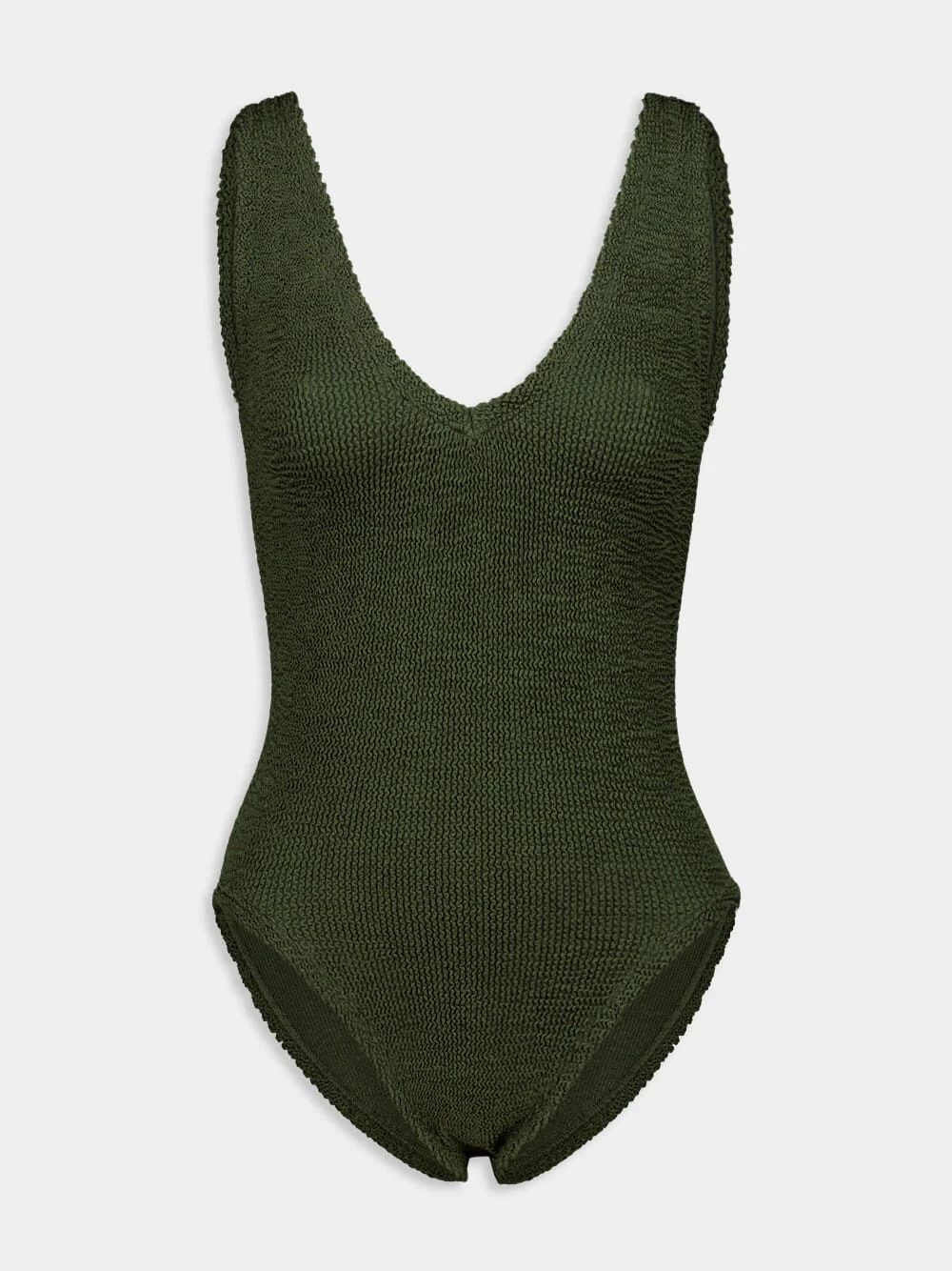 Sadie Swimsuit in Metallic Khaki
