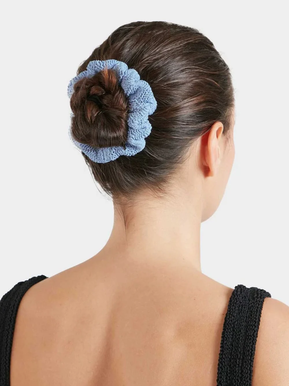 Scrunchie Crinkle in Cornflower