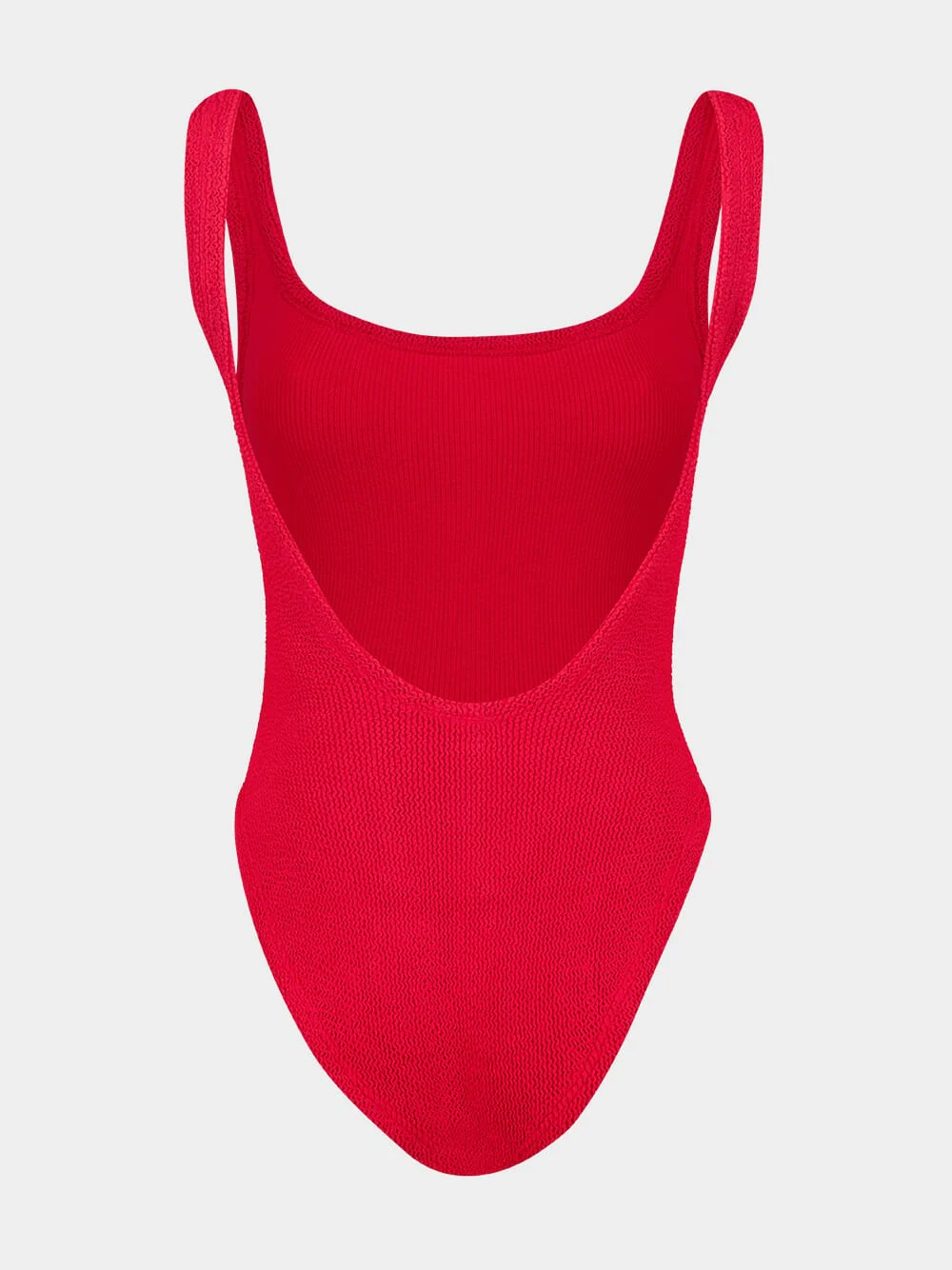 Square Neck Red Swimsuit - Image 2