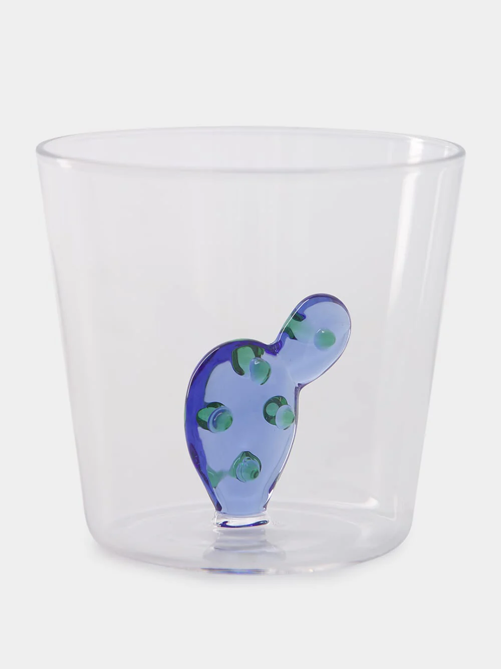 Blue Cactus Tumbler Glass - Image 3