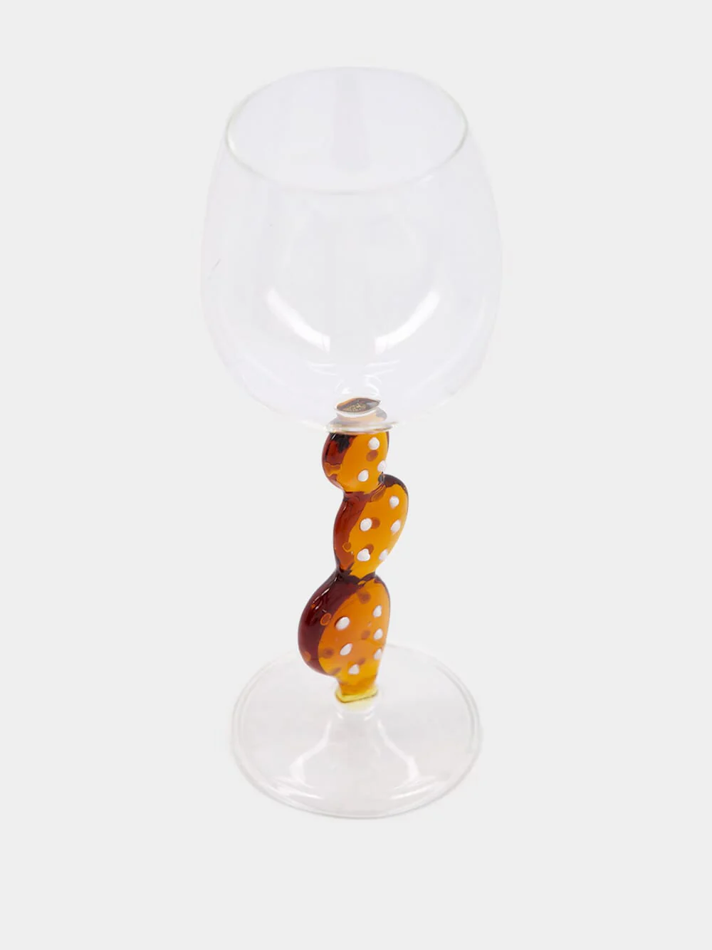 Orange Cactus Wine Glass - Image 2