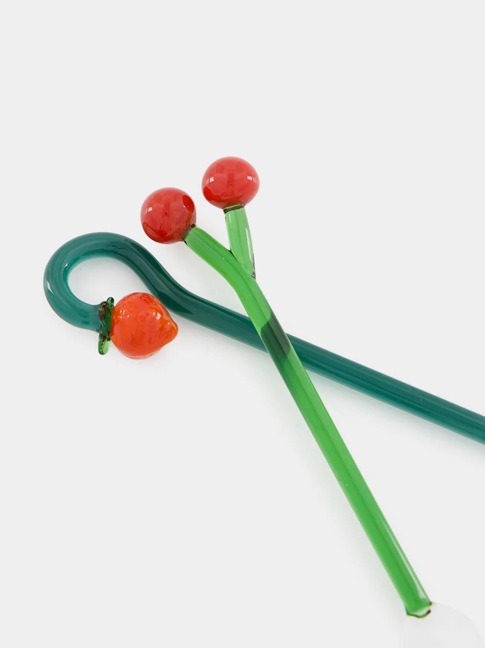 Set of 2 Cherries and Strawberry Spoons - Image 3
