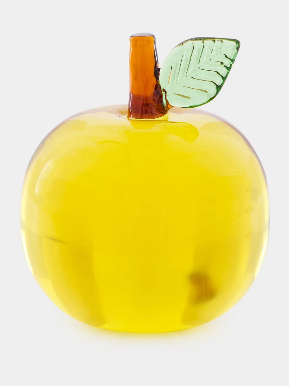 Paperweight full apple Amber - Image 3