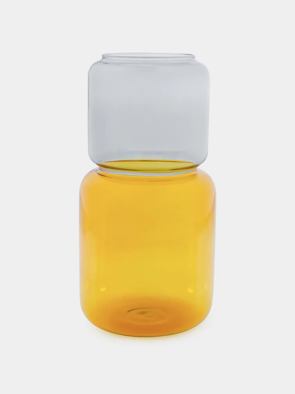 Smoke and Amber Revolve Vase