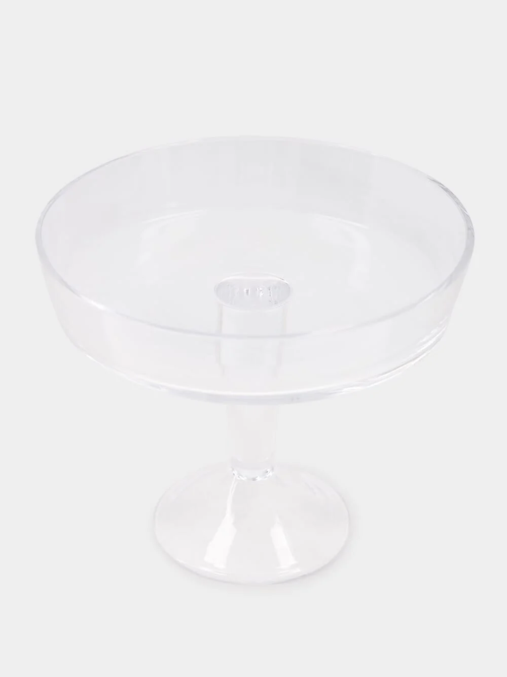 Footed Alzate Crystal Plate - Image 2