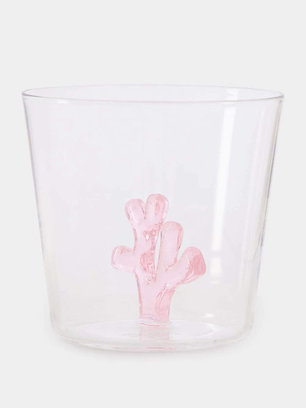 Pink Coral Reef Tumbler Glass