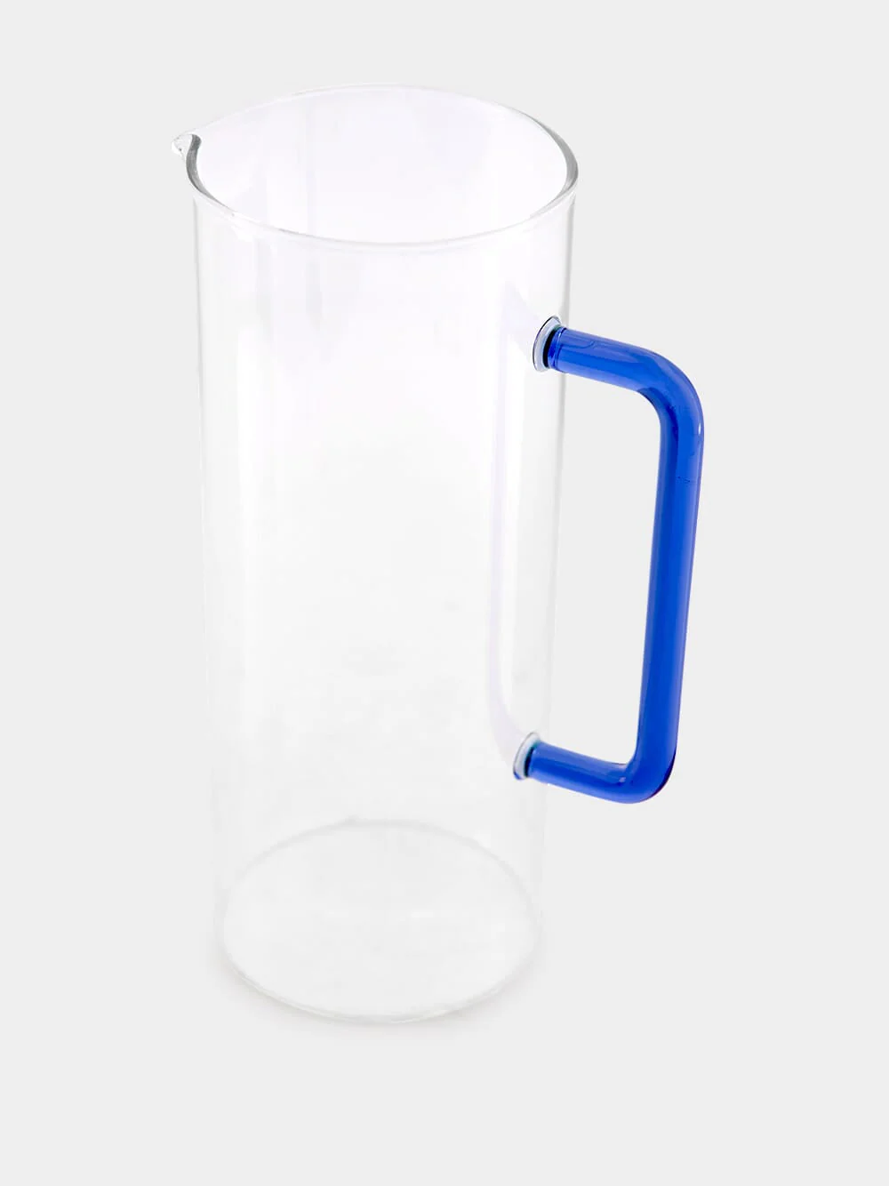 Tube Jug with Blue Handle - Image 2