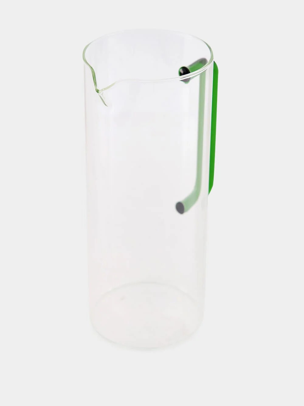 Tube Jug with Green Handle - Image 2