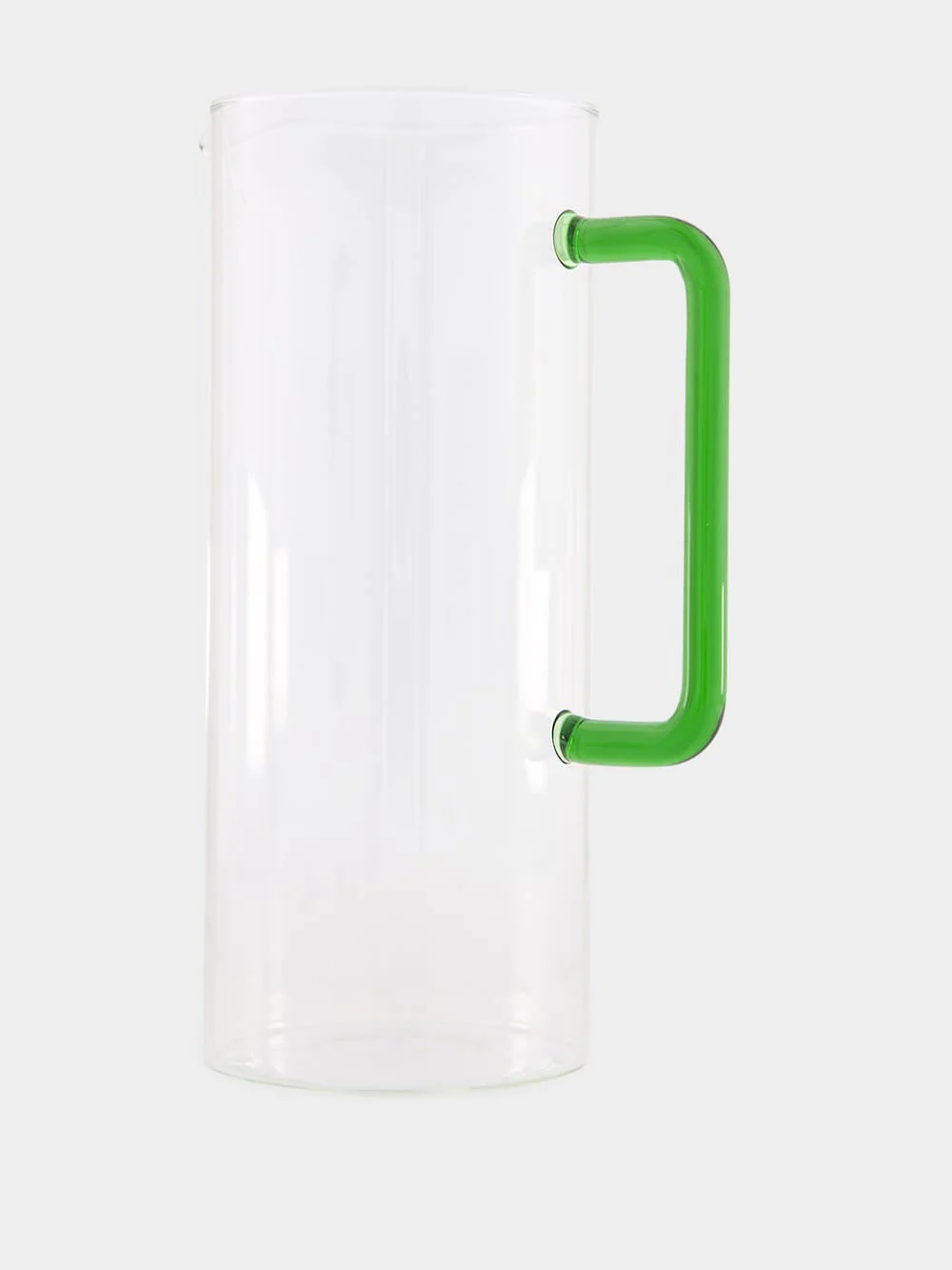Tube Jug with Green Handle - Image 3