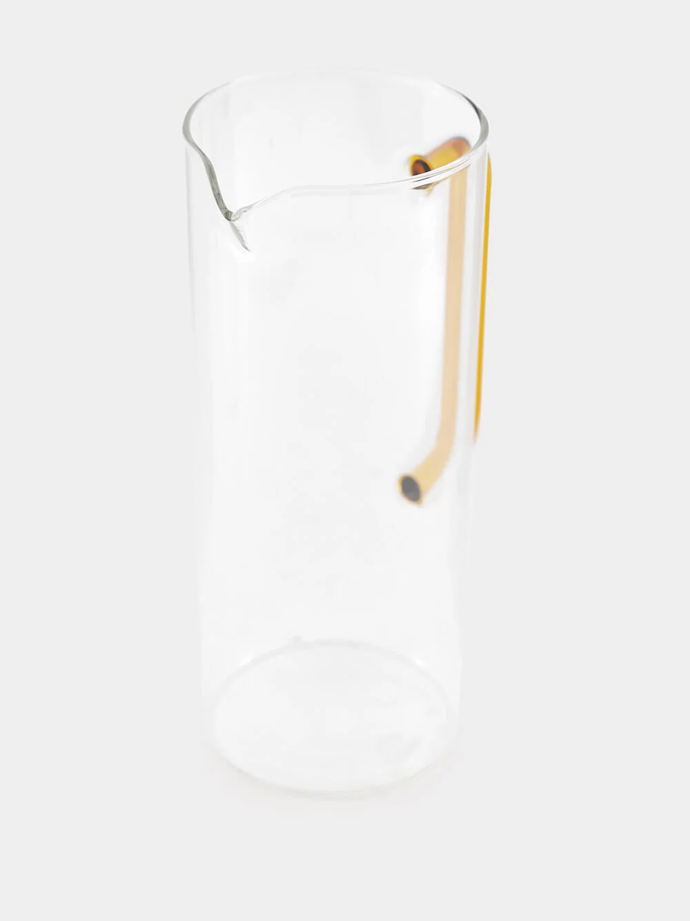 Tube Jug with Yellow Handle - Image 2