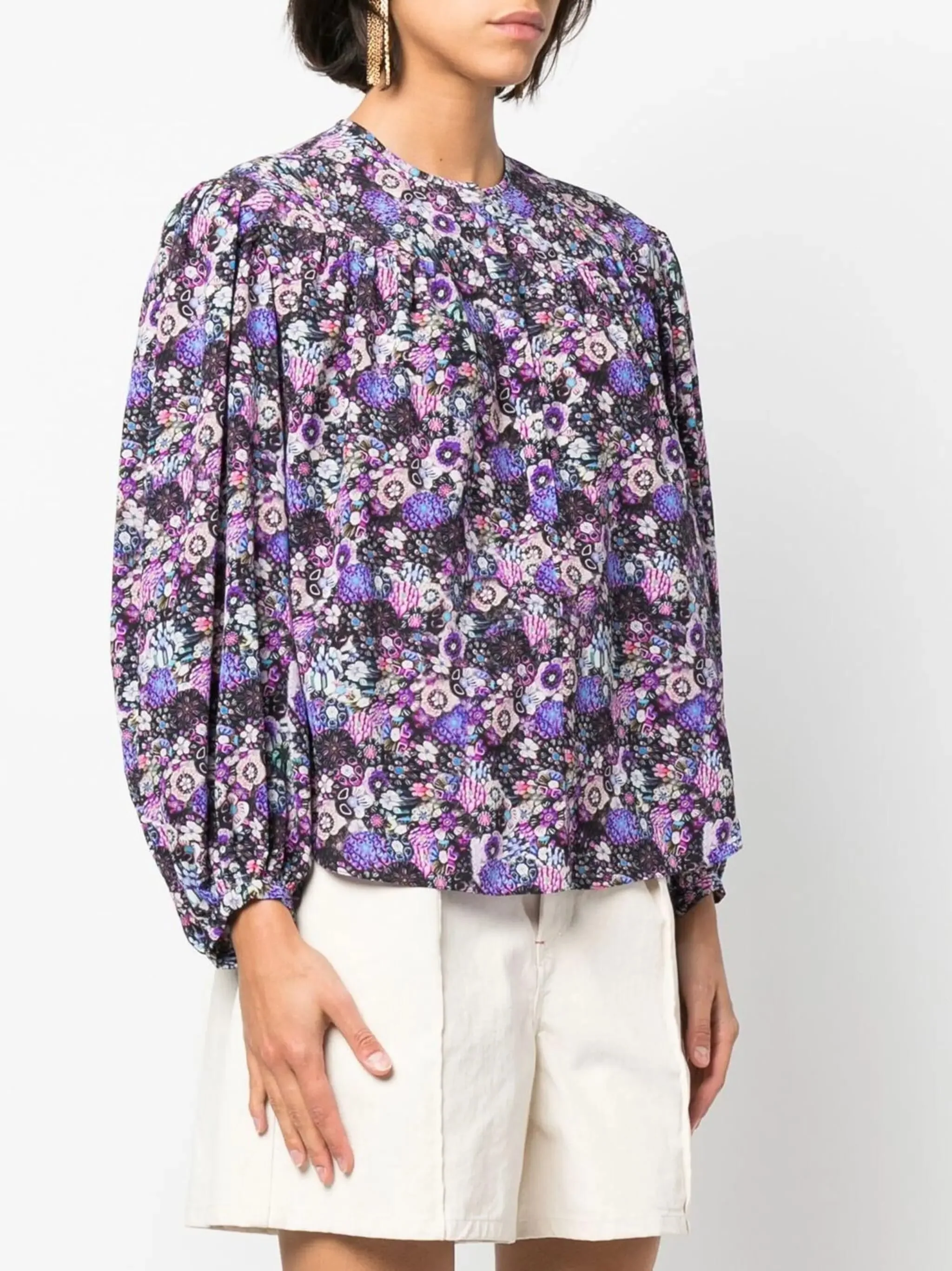 Zara Floral Blouse - Image 2