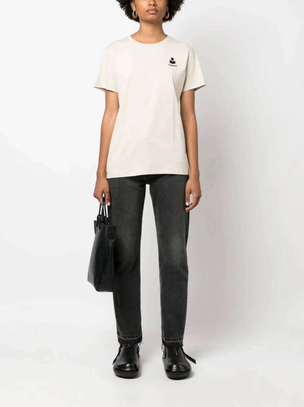 Logo-Embroidered Organic Cotton T-Shirt - Image 2