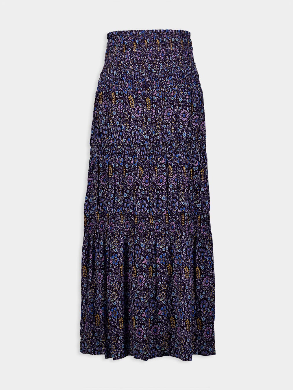 Midi Printed Cotton Skirt - Image 3