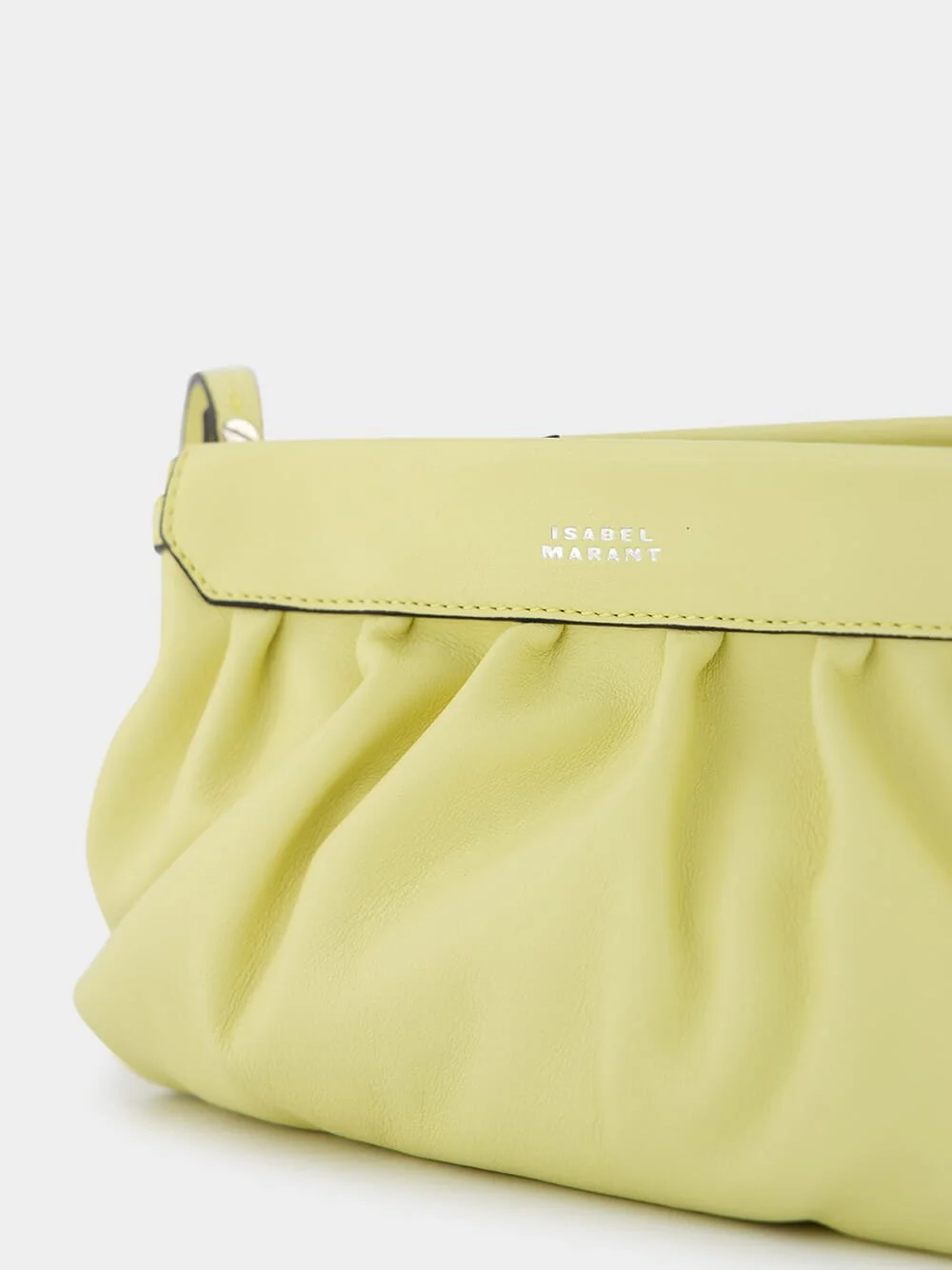 Luz Leather Clutch Bag - Image 6