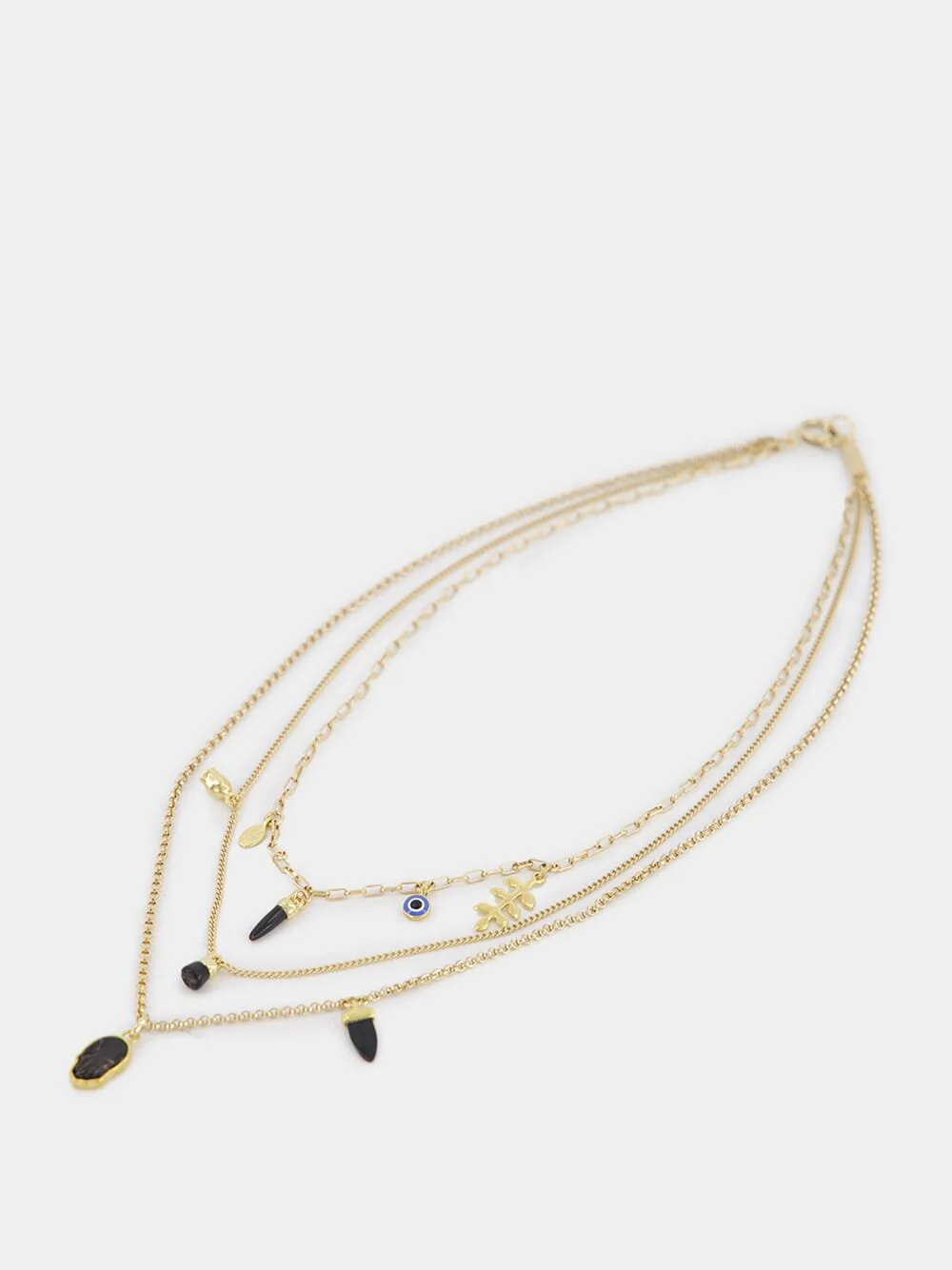New It's Alright Necklace In Black - Image 2